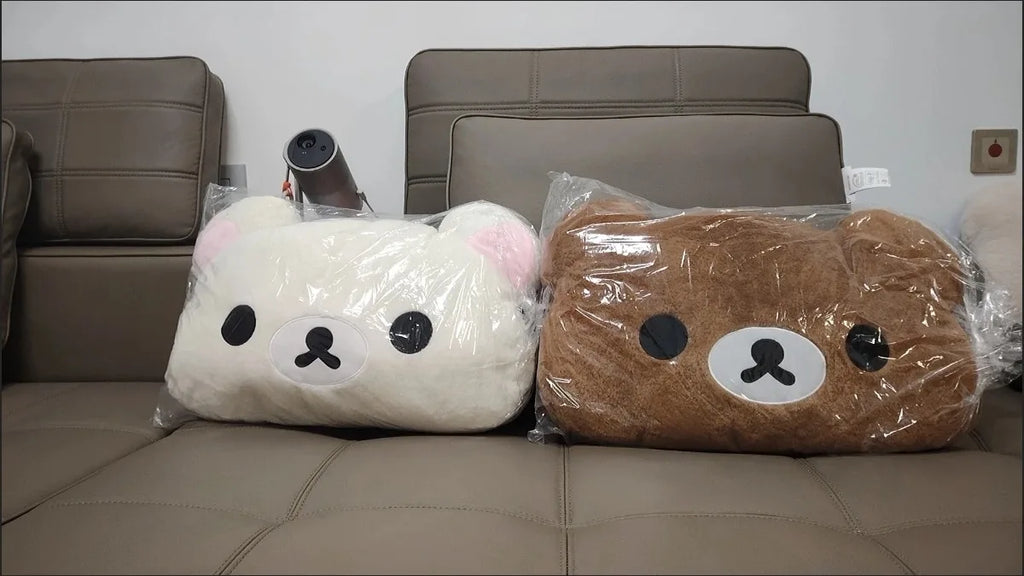 40/60cm Hot Kawaii Rilakkuma Plush Warm Hand Pillow Cartoon Bear Peluche Stuffed Toys Soft Cushion Girls Birthday Gifts