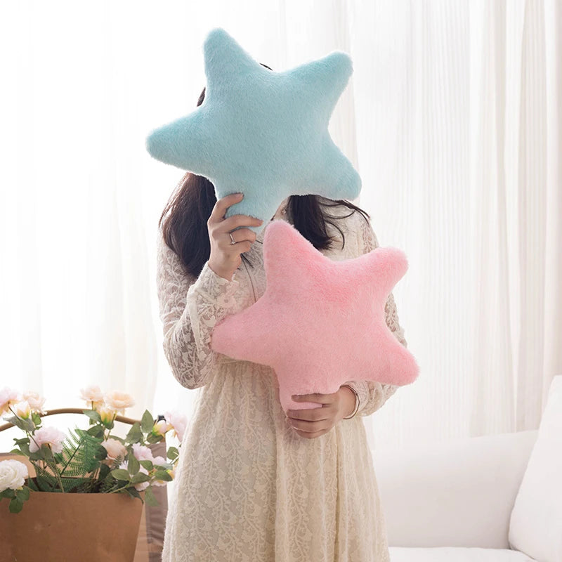 Star Shaped Pillow Decorative Star Pillow for Bed Soft Plush Throw Pillow Cute Pillow Plush Cushion for Kid Bedroom Living Room