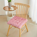 Large Soft Cookie-Shaped Cushion for Floor Chairs, Plush Seat Pad with Comfortable Backrest, Cozy Decorative Pillow for Tatami