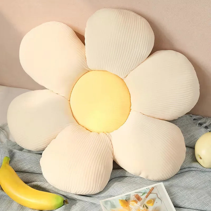 6 Style Sunflower Pillow Small Daisy Cushion Petal Flower Cute Birthday Gift 40cm Home Decoration Bedroom Office Supplies